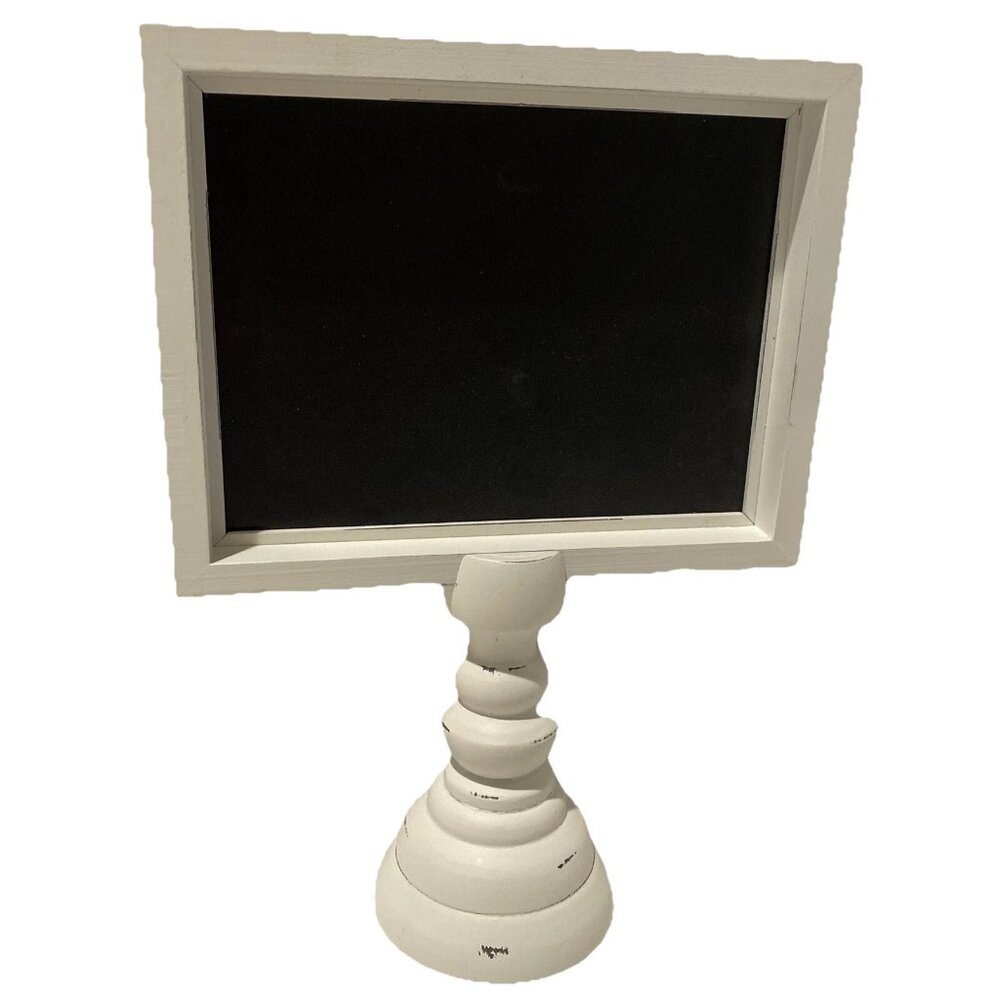 Chalk Couture Framed Boutique Board 9x7 and Pillar Stand
